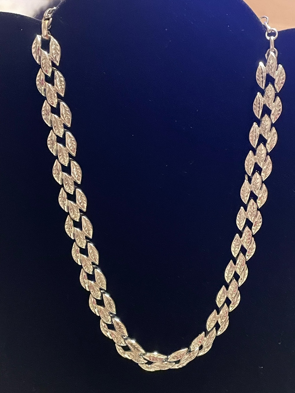 Vintage Coro Silver-Tone Necklace